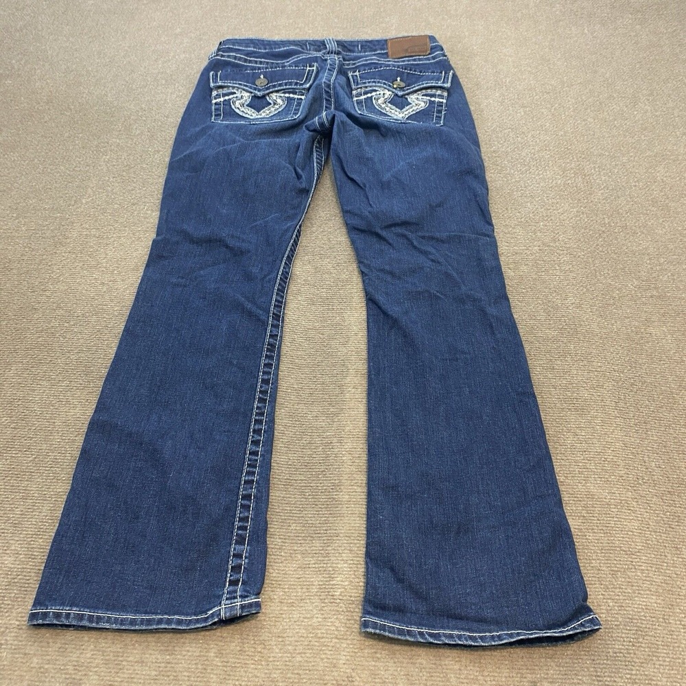 Big Star Jeans Womens 29r Blue Denim Hazel Mid Rise Boot Stretch  Curvy Fit